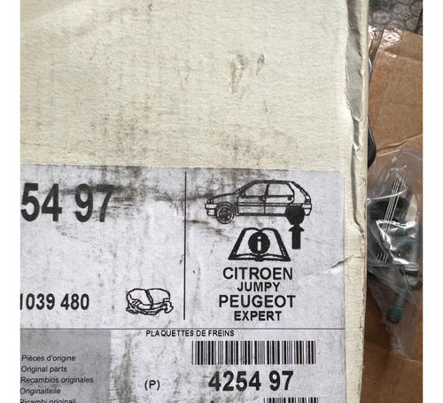 Peugeot Jgo Pastillas De Freno Trasera Expert 2.0 Orig425497 2