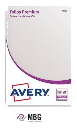 Folios Avery Oficio Premium 70mic Pack Por 100 0