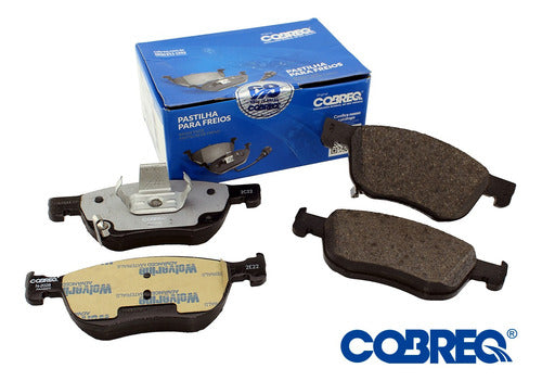 Cobreq Brake Pads for Honda Civic HR-V Nissin Front 1