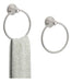 FILTA Brushed Nickel Towel Ring for Bathroom Wall 0