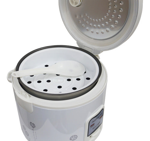 Panela Elétrica De Arroz Legumes Antiaderente 6 Xícaras 110v 3