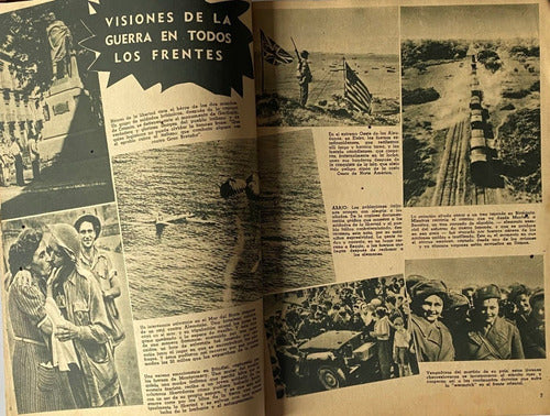 Mundo Uruguayo N° 1276 Versiones De La Guerra En Todos L1943 2