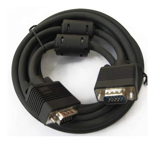 Nisuta VGA Cable M/M 1.5m with Coaxial Filter NSCVGA 0