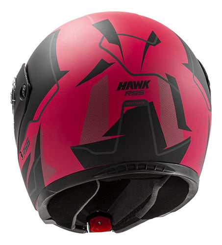 Hawk Casco Rebatible Rs5 Hawk Doble Visor Resistance Para Motos 6