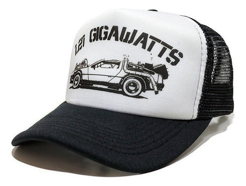 Newcaps Trucker Cap 1.21 Gigawatts Delorean Back to the Future 0