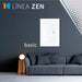 Modern White Kalop Zen 1-Gang Light Switch and Power Outlet Assembly 2
