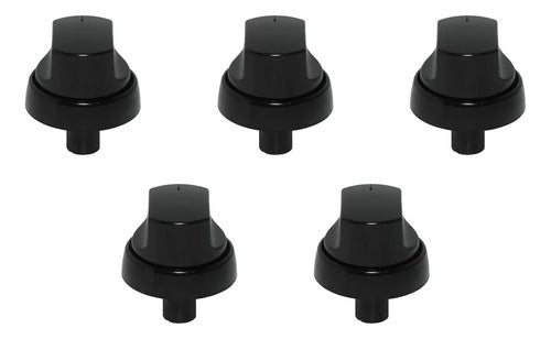 Black Kitchen Knobs Escorial Master Palace Kit X5 0