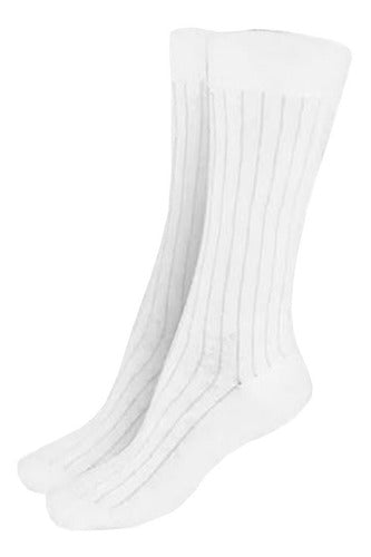 Floyd 3 Pairs School Youth Ribbed Socks 1