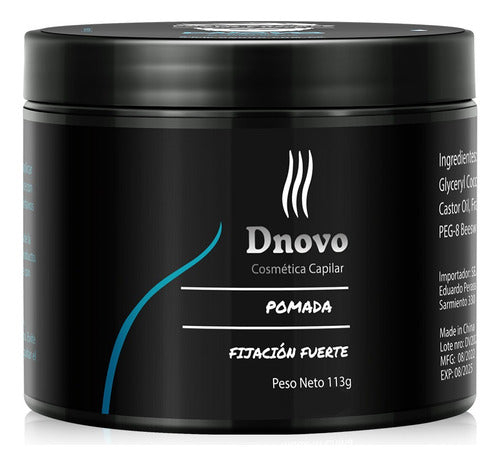 Dnovo Pomade Fijacion Fuerte 113 Gramos Peinado Gel Suavecit 0