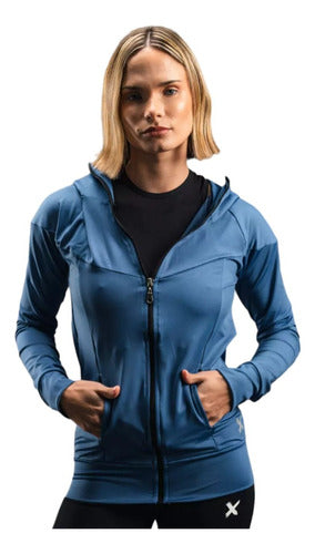 Jumping Jack Sport Campera Deportiva Fitness Mujer Running Moda Urbana Bolsillo 4