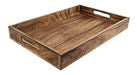 GoCraft Handmade Classic Wooden Tray for Serving 0