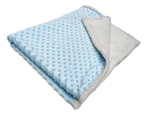 Adivina Adivinador Spectacular Baby Blanket in Velvet and Sherpa - Super Cozy 0