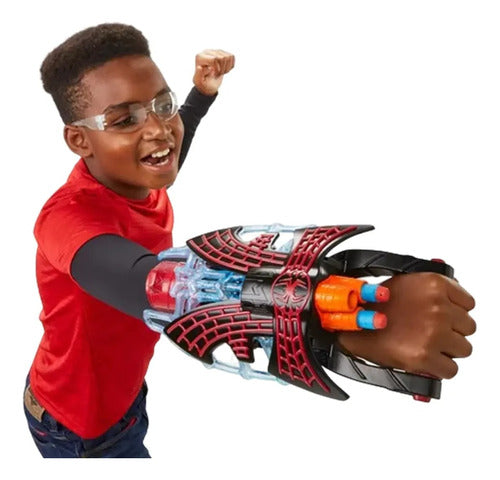 Hasbro Spiderman Tri-shot Launcher Miles Morales 2