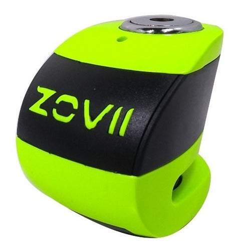 Traba Disco Zovii Con Alarma Verde Perno 6mm Hanex Um 0