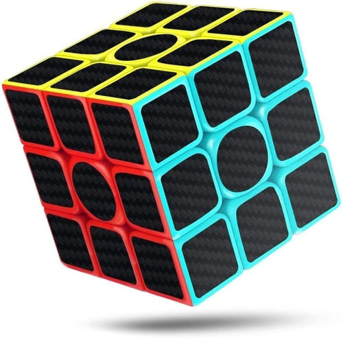 Moyu Cubo Moyu Meilong 3x3 Fibra De Carbono Magico Rubik 3x3x3 0