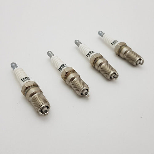 Set of 4 Lucas Spark Plugs for Ford Fiesta 96/99 1.3 8v Endura 1