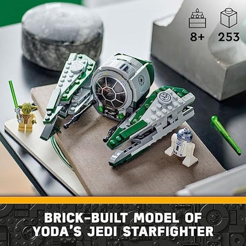 LEGO Star Wars Jedi Starfighter De Yoda 75360 1