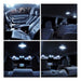 Toyota 10pcs Cool Blanco LED Bombillas Interior Paquete Kit 2009 To 4