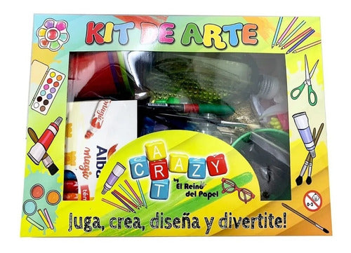 Crazy Art Kit De Arte Manualidades Jardineria Para Niños Mi Huerta 1