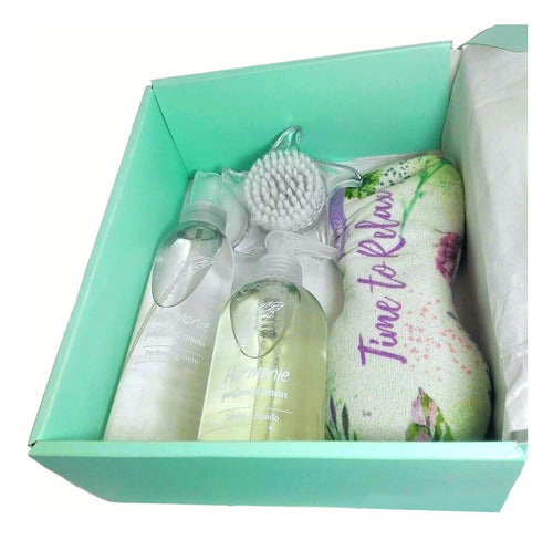 Jasmine Aroma Gift Box Spa Kit for Ultimate Relaxation - Gift Box Set Aroma Caja Regalo Jazmín Kit Spa Zen N36 Relax