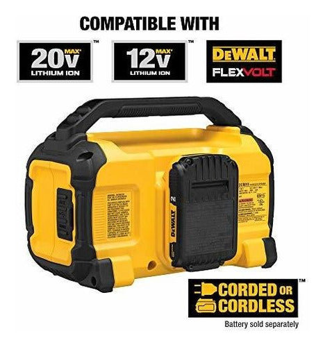 DeWalt Bluetooth DCR010 20V Max Jobsite Speaker 4