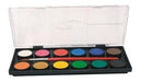 LB Watercolor Paint Set X 12 Colors + Brush 1