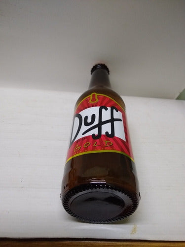 Botella De Cerveza  Duff  Beer Gold Premium Quality Vacia 7