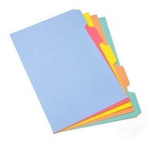 Cardstock Divider Set - 20 Packs of 5 Positions Each 0