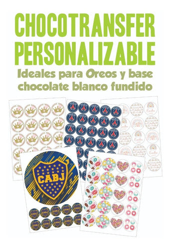 Laminas Chocotransfer Personalizable 0