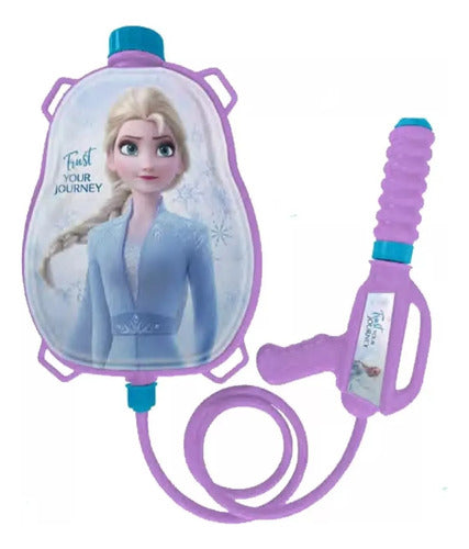 Disney Water Launcher Backpack Elsa Anna 0