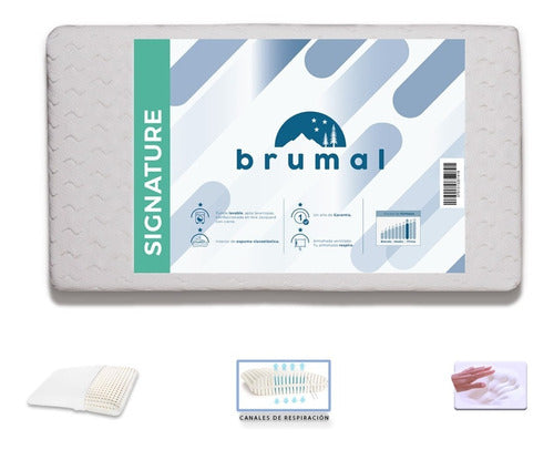 Brumal Intelligent Pillow - Great Comfort, High Support - Firm 0