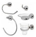 Aqualaf Set Accesorios Baño 7 Piezas Noa Aqualaf 407 Metal 0