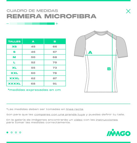 Imago Argentina Sports T-Shirt - Microfiber Gym Wear for Active Adults 3
