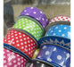 Polka Dot Ribbon 2.5 cm Wide x 10 meters Long 2