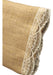 Luz y Color Table Runner Burlap with Cotton Fringe 1 Meter x 0.40 cm 0