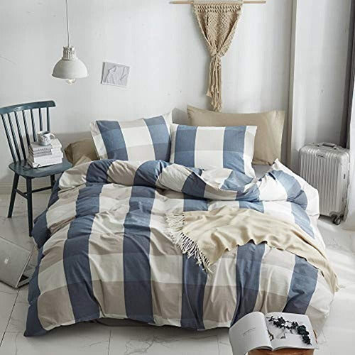 Hyprest King 100% Cotton Washed Duvet Cover 0