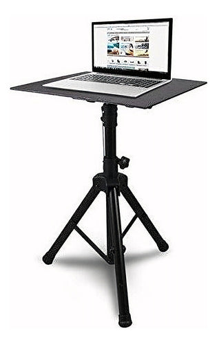 Pyle Pro Adjustable Tripod Laptop Projector Stand, 28-46in 0