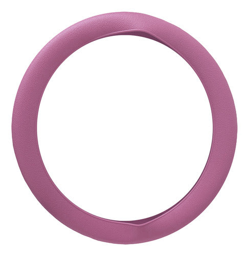 Iael Universal Pink Silicone Steering Wheel Cover 0