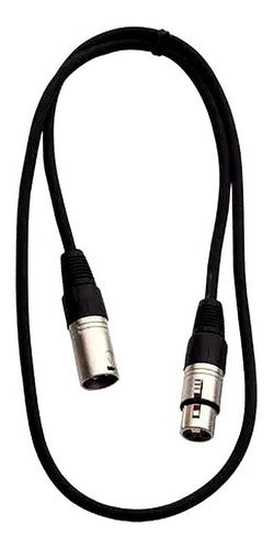 Warwick RCL 30301 D7 Microphone Cable XLR M to XLR H 1m 0