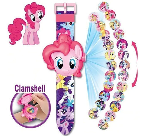 Reloj My Little Pony Proyector Infantil 24 Imagenes 0