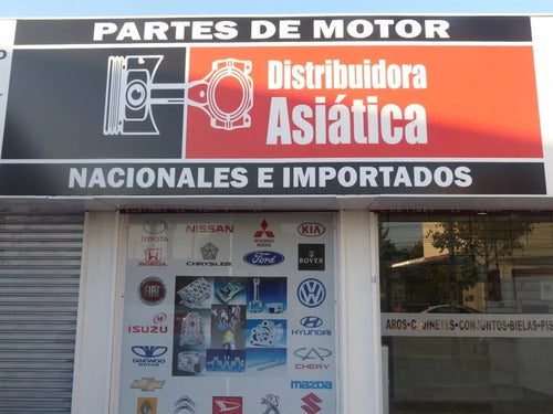 Juego Aros Honda Civic 1.6 16v Motor D16y Npr Japon 1