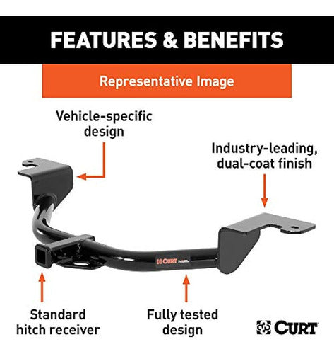 Curt Manufacturing Curt 11034 Clase 1 Enganche De Remolque 2