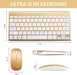 Combo Teclado Mouse  Inalámbrico Usb Pc Tablet Kit Mini 4