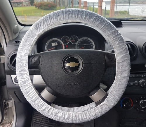 GUVALORMI.COM Disposable Steering Wheel Covers (250 Pieces) 2