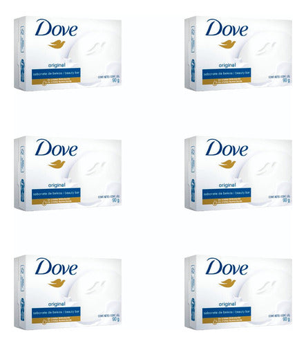 Dove Classic Original Bar Soap Combo X 6 - 90g 0