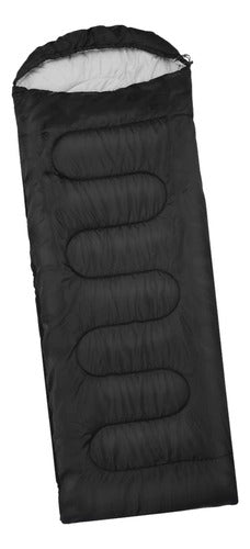 Sleeping Bag + Compression Cover 8°C Camping Safit 6