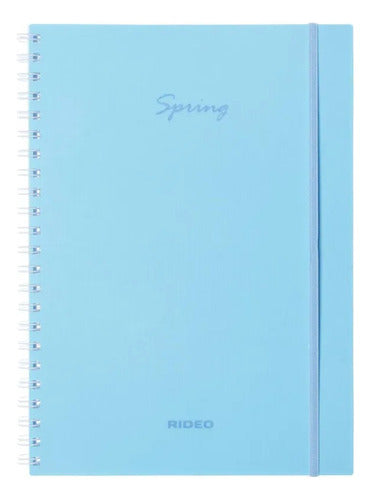 Rideo Spring A4 120 Sheets Ruled Notebook 2