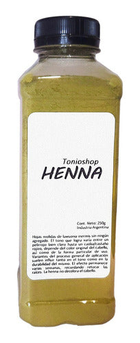 Tonioshop Henna O Henne Rojo 250g (100% Natural) 0