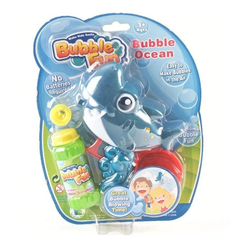 Wabro Burbujero Automatico Tiburón A Fricción Bubble Fun 0