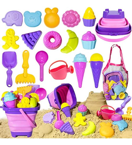 Funbidtoy Beach Toy Set for Kids, Sand Play Toys 0